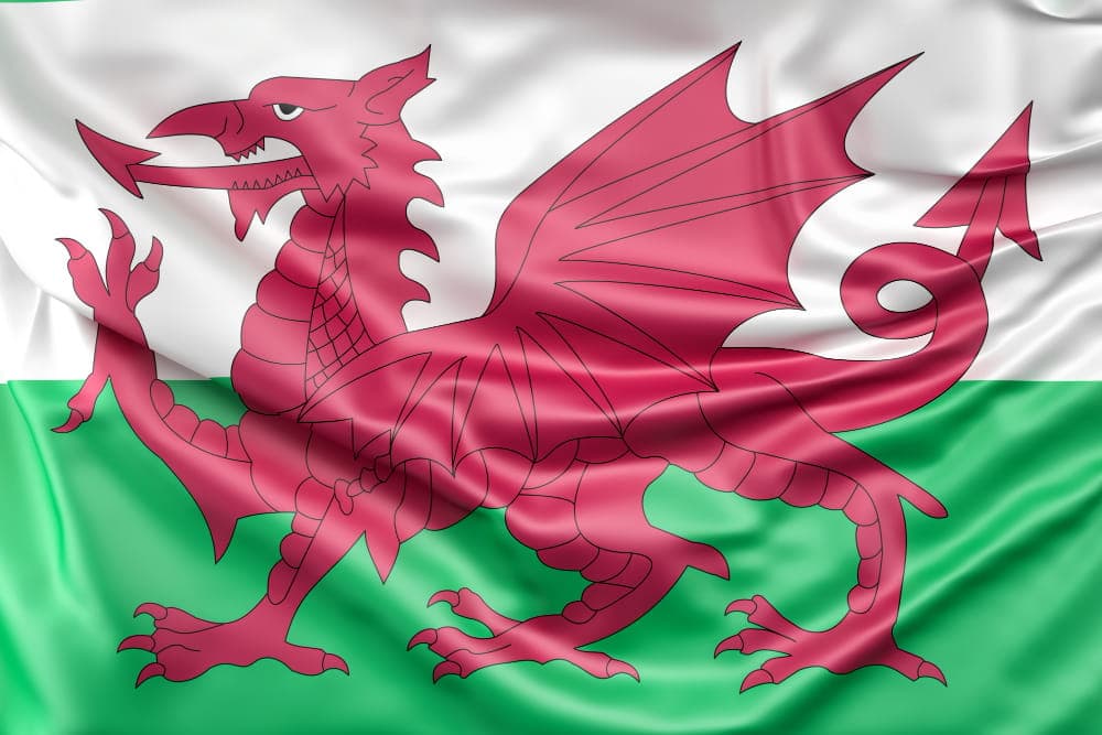 Drapeau de Pays de Galles